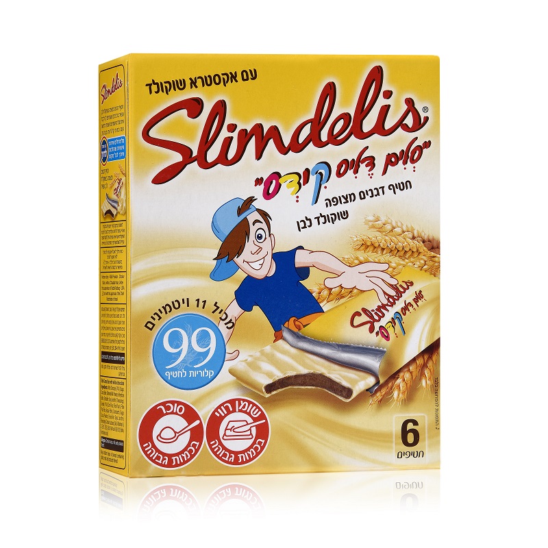 חטיף דגנים לילדים מצופה שוקולד לבן